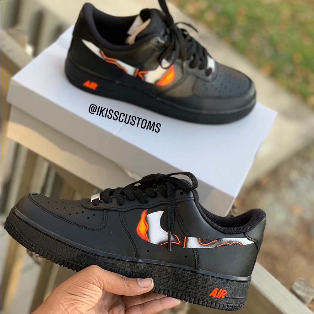 Custom flame AF1
